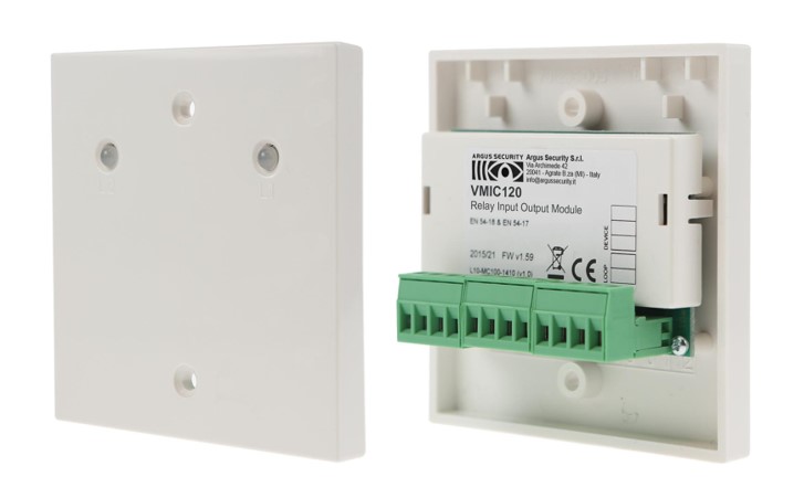 VMIC120 Modulo un ingresso e una uscita relè